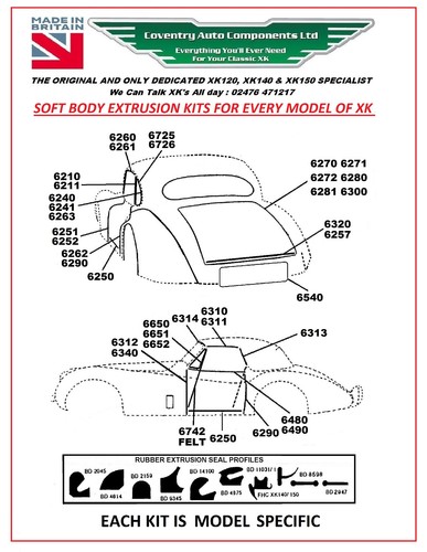 6842 xk120 dhc taglio testa - dhc.,