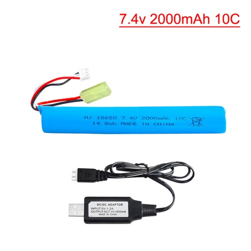 1pz 2000mah lipo batteria - 2000mah,