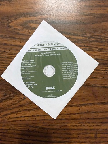 Dvd reinstallazione dell - dvd,