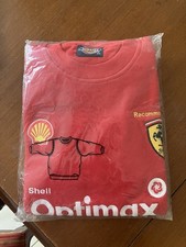Felpa Scuderia Ferrari Shell Optimax - XL taglia 48-50 nuova con scatola 2002