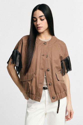 Gilet donna misto - in, cotone