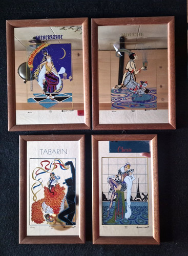 Quadro specchio vintage anni - specchio,