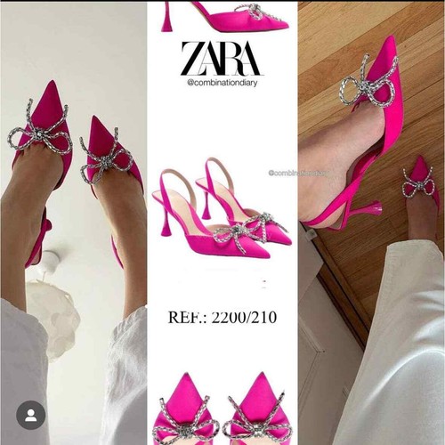 Zara fiocco impreziosito - fiocco,