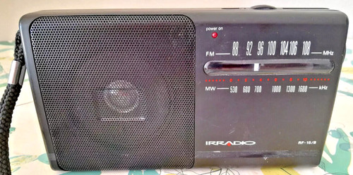 Radio portatile irradio rf15b - radio,