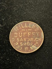 Kansas City Missouri Trade Token Miller's Buffet & Sandwich Shop 2,5 c