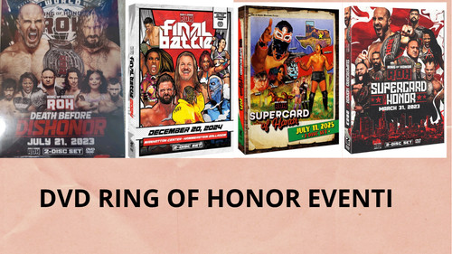Wwe dvd ring honor - of, (roh)