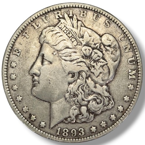 1893 morgan dollaro - us,