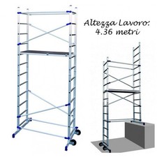 Ponteggio mobile altezza - ponteggio,