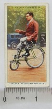 1939 John Player & Sons Cycling No. 30 Italian Velocino Bicycle