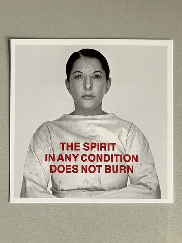 Marina abramovic cartolina - marina, abramovic,