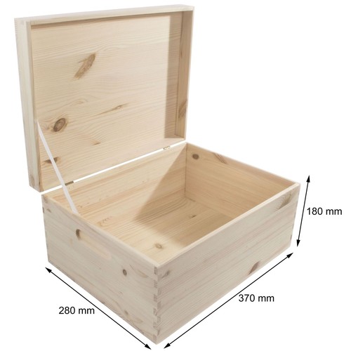 Scatola portaoggetti legno - scatola,