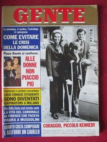 Gente 1973 kennedy baudo - 50,