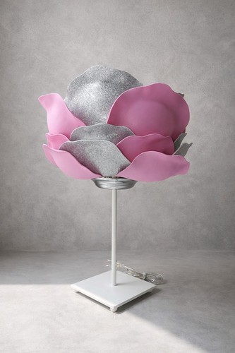 Lampada fiore artigianale - lampada,