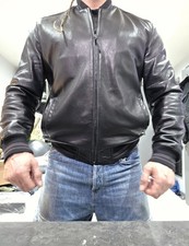 giacca pelle nera michael kors