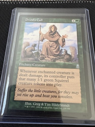 Druid call odyssey mtg lp - call,