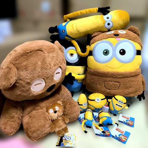 Minions plush set - minions,