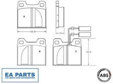Kit pastiglie freno - kit, a