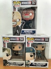 Funko Pop Resident Evil Nemesis, Jill Valentine, Leon S. Kennedy 