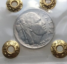 MONETA REGNO V.E.III 20 CENTESIMI 1936 XIV IMPERO,R2,NICHELIO,4 GR,PERIZIA BB