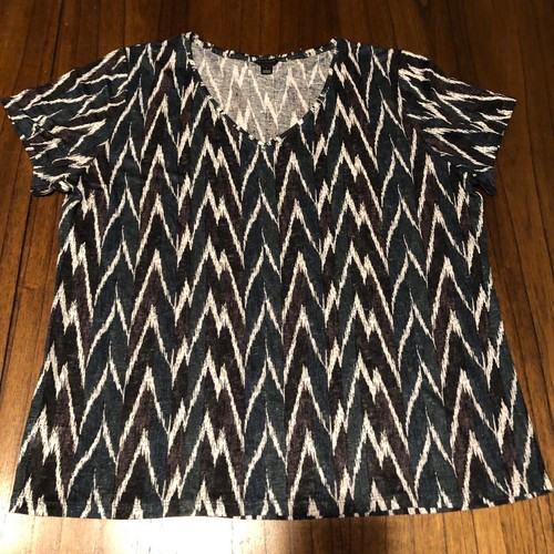 Top ann taylor verde nero - top,