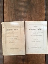 CORSO DI GEOMETRIA PRATICA G. CURIONI TORINO 1893 TESTO E TAVOLE