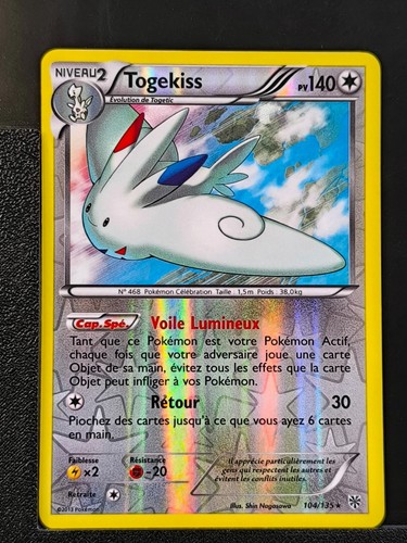 Scheda pokémon togekiss - pokémon,