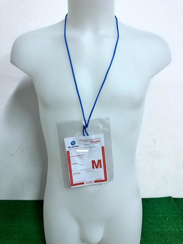 Pass stadio giornalista napoli - pass,