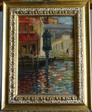 GIUSEPPE APREA -1876 / 1946 VECCHIO QUADRO DIPINTO AD OLIO