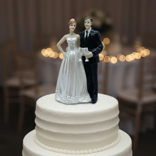 Cake topper sposi realizzato - cake,