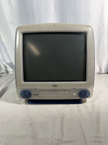 Apple imac blue crt powers - imac,