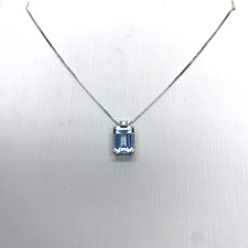 Girocollo con acquamarina e