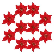  10 PCS Stelle Di Natale Finte