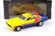 1:18 Greenlight Ford Falcon XB V8 Intercopter 1974 Auto della Polizia MAD MAX giallo/re