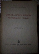 Zangara LIMITI DELLA FUNZIONE LEGISLATIVA NELL'ORDINAMENTO ITALIANO ed. CEDAM 55
