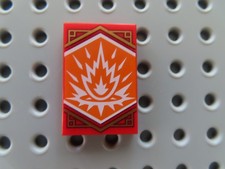Lego 1 x piastrella 26603pb299