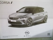 Listino prezzi Opel Corsa F 7
