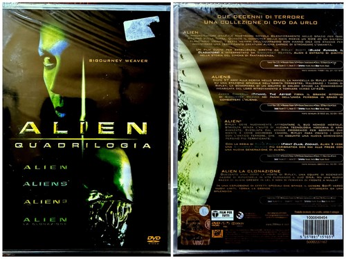 Alien quadrilogia cofanetto - alien,