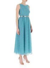 Abito verde acqua in tulle