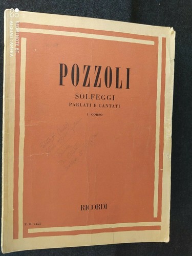 Pozzoli solfeggi parlati - pozzoli,