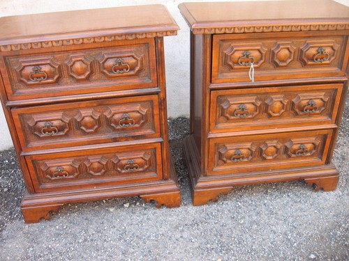 Coppia comodini stile - comodini,