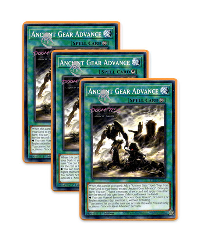 Yugioh ancient gear advance - gear,