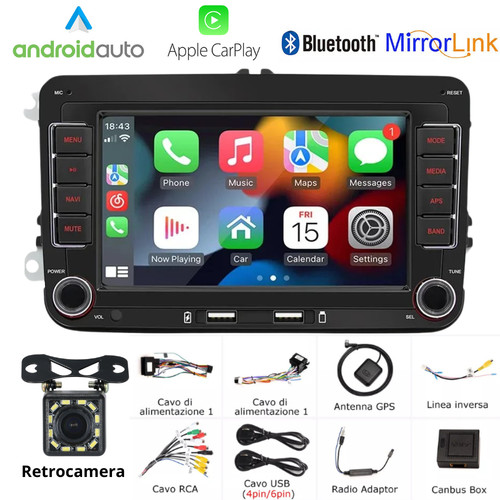 Autoradio 2din 32g android - 2din, 13