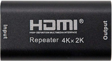 Ripetitore HDMI A/H-A/H Nero