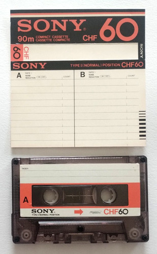 Sony chf musicassetta - mc,