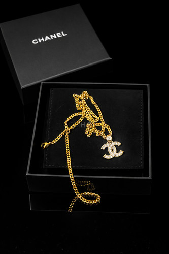 Collana chanel placcata - chanel,