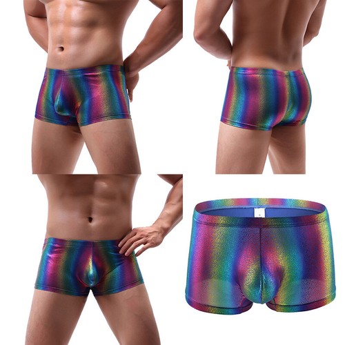 Boxer uomo sexy lucido