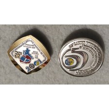 2 Spille Raduno Moto Madonnina dei Centauri 2001/2010 - R