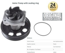 UNITÀ POMPA ACQUA nuova per FIAT PANDA VAN 1.3D Multijet 2004->in poi