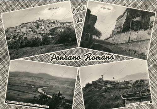 1962 saluti ponzano romano - ponzano,