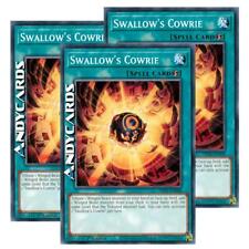 3x SWALLOW'S COWRIE • (Ciprea Divoratrice) • Comune • PHNI EN088 • 1Ed • Yugioh!